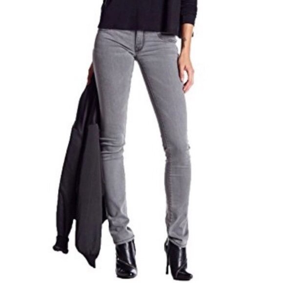 Diesel Denim - Diesel Livier Gray Super Slim Jegging Low Waist 32 inseam 35